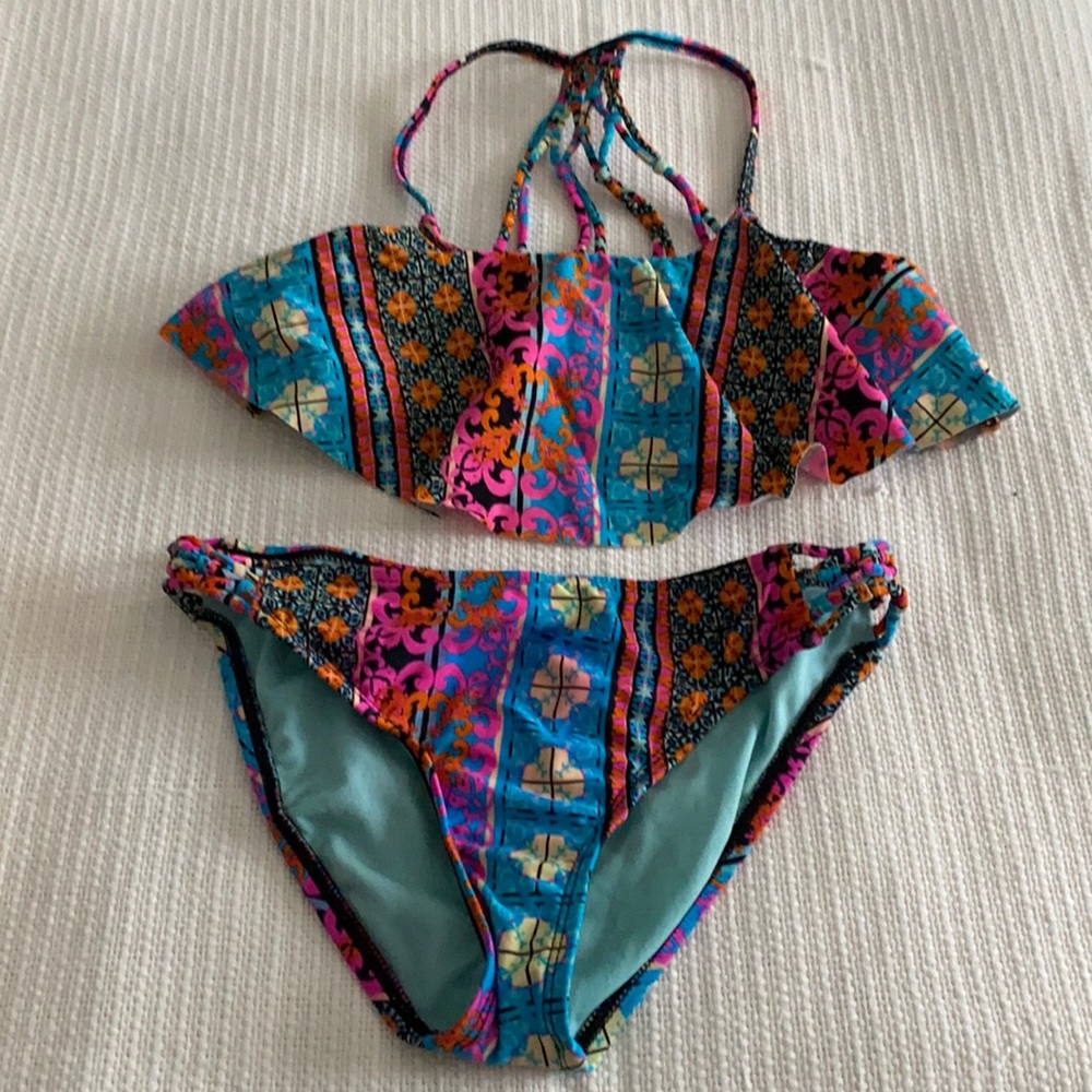 Girls Hobie bikini swimsuit in size 12